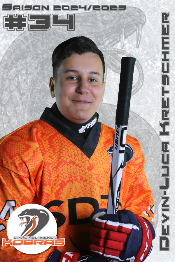 Player Card   2024 25   34   Devin Luca Kretschmer